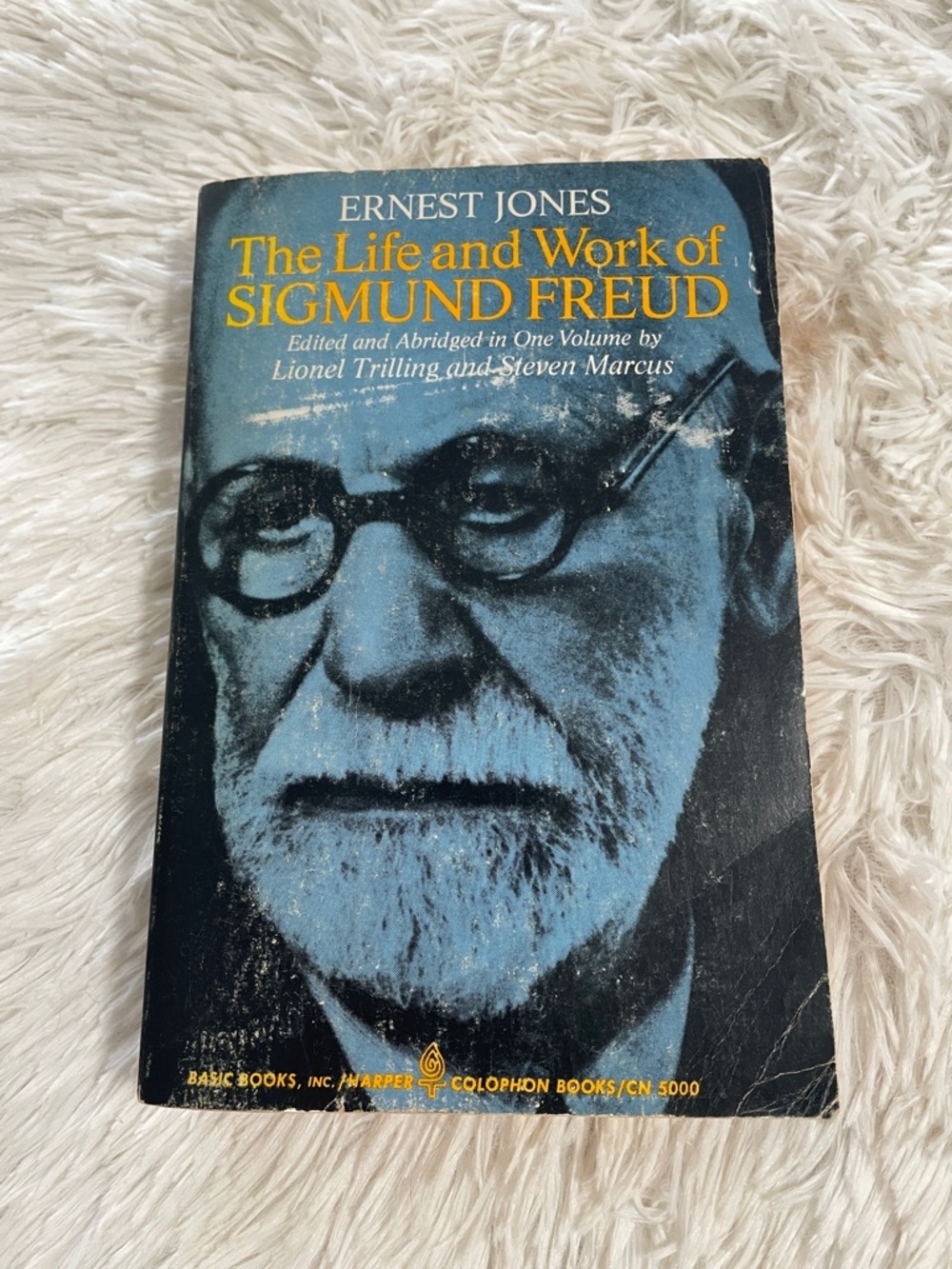 The Life and Work of Sigmund Freud by Ernest Jones (1961 Trade Paperback)
